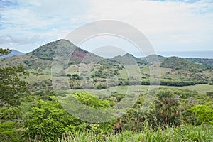 The ancient hilltop tombs of Quiahuiztlan in Veracruz, Mexico