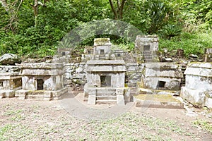 The ancient hilltop tombs of Quiahuiztlan in Veracruz, Mexico