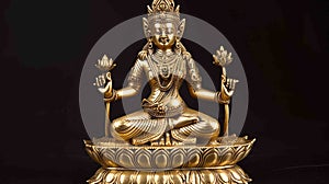 Ancient Hindu goddess Lakshmi