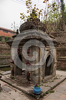 Ancient Hindu Goddess Temple Nepal