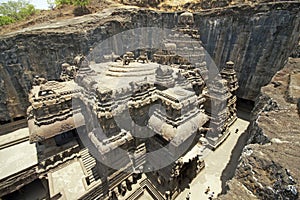 Ancient Hindu Rock Temple