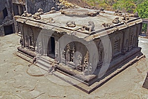Ancient Hindu Rock Temple