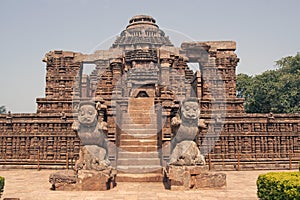 Ancient Hindu Temple at Konark