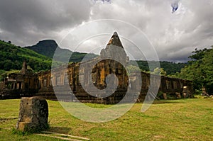 Ancient Hindu Temple in Laos