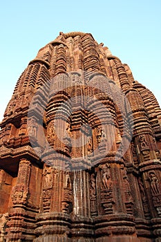 Ancient Hindu Temple at Orissa, India. photo