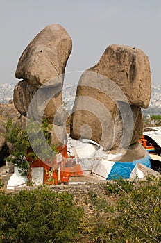 Hindu Temple, Golkonda Fort photo