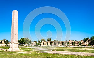 Ancient hippodrome in Tyre, Lebanon