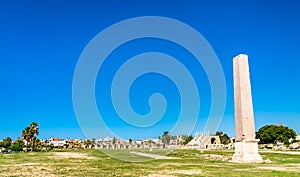 Ancient hippodrome in Tyre, Lebanon