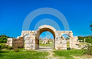 Ancient hippodrome in Tyre, Lebanon