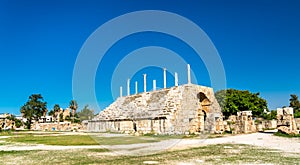 Ancient hippodrome in Tyre, Lebanon