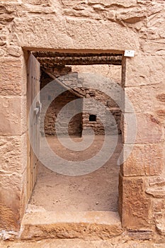 Ancient historic building in old town Al-Ula photo