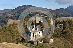 Sklabinsky hrad, Velka Fatra, Turiec Region, Slovakia