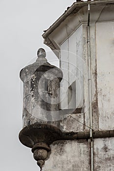 Ancient and historical fortification in colonial architecture, Ouro Preto, Brazil