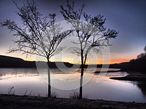 River Danube and Morava, Bratislava- Devin- Slovakia