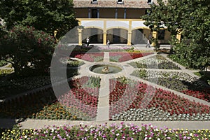 Ancient hopital called Van Gogh center in Arles France