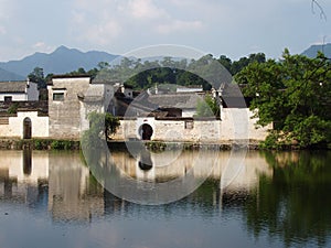 Ancient house in Hongcun in China