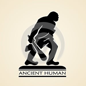 Ancient human icon