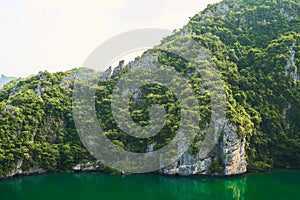 Ancient idle volcano on the islands of Koh Samui