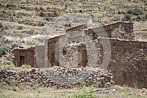 Ancient Inca ruins