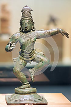 Ancient India bronze statue