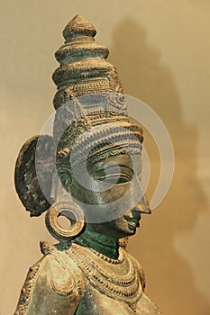 Ancient India bronze statue