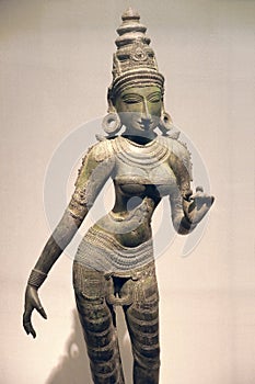 Ancient India bronze statue