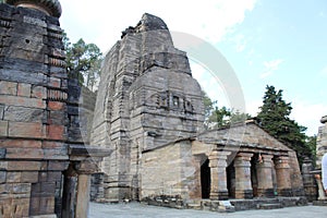 Ancient Indian Temple with Amazing Stone Architecture