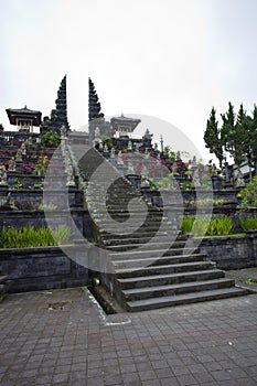 Ancient indonisia temple steps