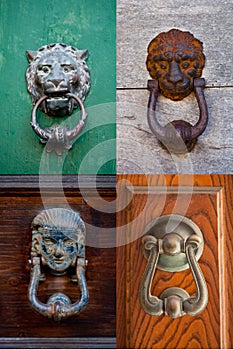 Ancient italian door knockers