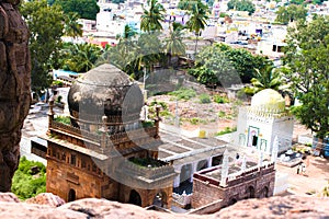 Ancient jamiya mosque of badami buit by tippu sulthan.