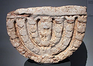 Ancient Jewish menora