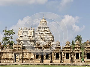 Ancient kailasanathar temple in Kancheepuram, Tamil Nadu