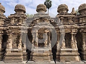 Ancient kailasanathar temple in Kancheepuram, Tamil Nadu