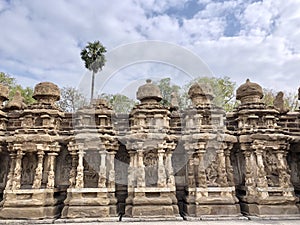 Ancient kailasanathar temple in Kancheepuram, Tamil Nadu