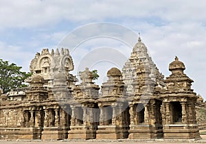 Ancient kailasanathar temple in Kancheepuram, Tamil Nadu