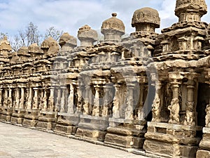 Ancient kailasanathar temple in Kancheepuram, Tamil Nadu