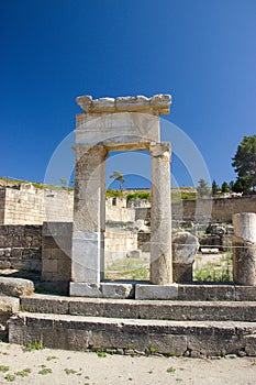 Ancient Kamiros Rhodos Greece architecture historic