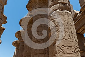 Ancient Karnak temple in Luxor, Egypt