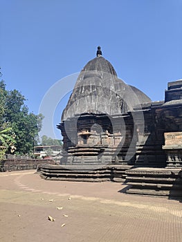 Ancient Karneshwar temple of sangameshwar in Ratnagiri, Maharashtra , India. It is around thousand years old .