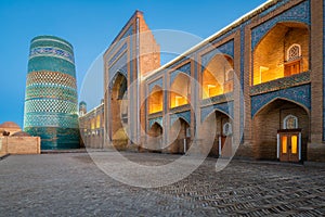 Ancient Khiva city in Uzbekistan, UNESCO World Heritage Site