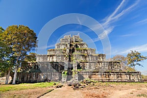 Ancient khmer pyramid in Koh Kher, Cambodia