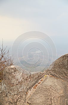 The ancient Khmer temple of Preah Vihear in Cambodia