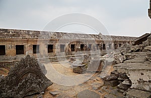 The ancient Khmer temple of Preah Vihear in Cambodia