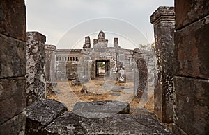 The ancient Khmer temple of Preah Vihear in Cambodia
