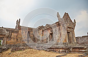 The ancient Khmer temple of Preah Vihear in Cambodia