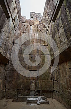 The ancient Khmer temple of Preah Vihear in Cambodia