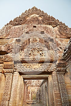 The ancient Khmer temple of Preah Vihear in Cambodia