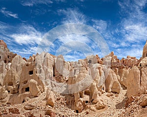 Ancient Khyunglung caves in Garuda Valley, Western Tibet, China