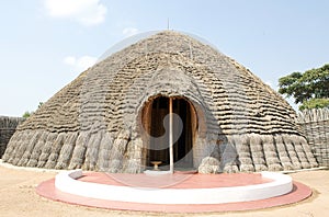 The ancient King's Palace in Nyanza