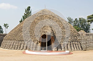 The ancient King's Palace in Nyanza